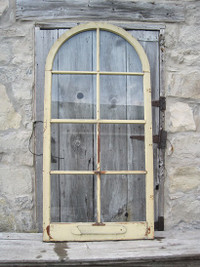 Antique Wood Storm Window
