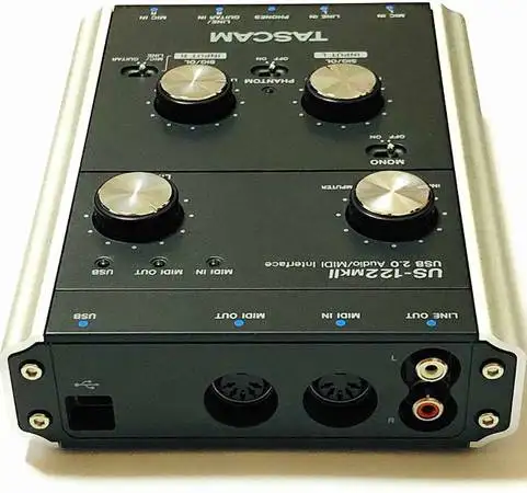 Tascam US122MKII USB Audio Midi Interface in Pro Audio & Recording Equipment in Mississauga / Peel Region - Image 3