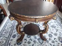 Antique table.