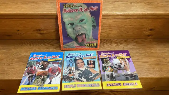 4 Ripley’s, Believe It or Not! Books