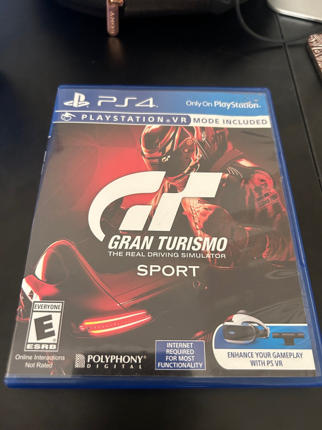 Gran Turismo Sport - PS4  in Sony Playstation 4 in City of Toronto