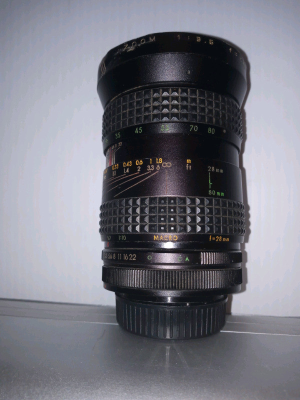 Canon FD Lenses For 35mm SLR Film Camera 28,50,135,28-80,80-20mm dans Autre  à Ville de Montréal - Image 4