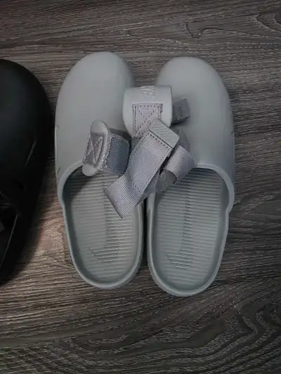 mens size 9 nike calms slides, View more