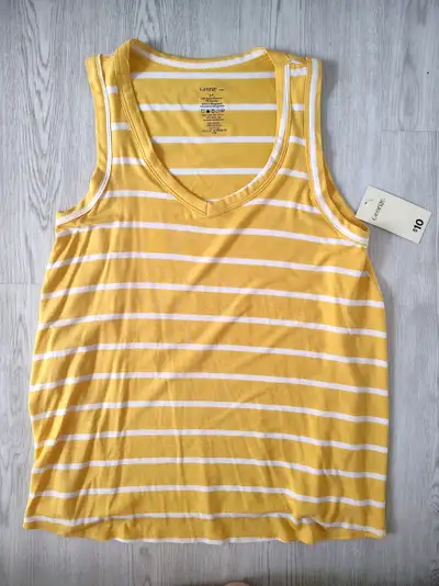 Yellow tank top - small, View more