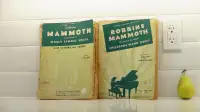 Old Music Piano Books ROBINS MAMMOTH