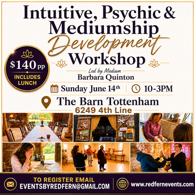 Intuitive, Psychic and Mediumship Development Workshop, View more