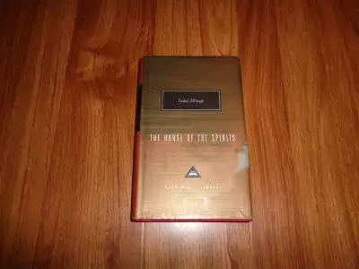 Isabel Allende's The House Of The Spirits. Hardcover in excellent condition, dust jacket and text ar...