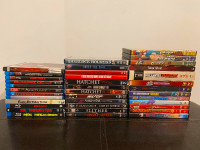 Bluray / DVDS: Horror, Anime, Superhero, Cartoon - WILL TRADE