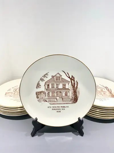  15 Vintage Collectible decorative plates , View more