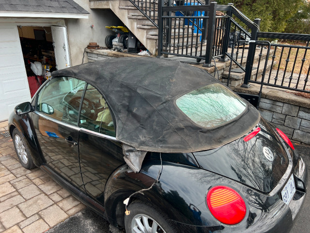 Toit décapotable Volkswagen Beetle Convertible Top dans Pièces de carrosserie  à Ville de Montréal - Image 3