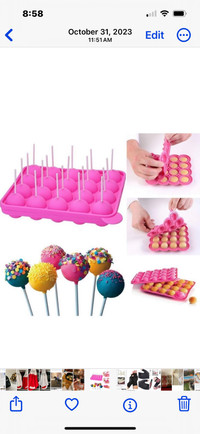 Cake Pops Molds New