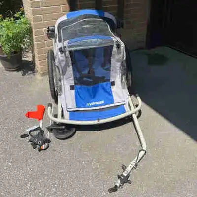 Voyager 2 Seat Bike Trailer , View more