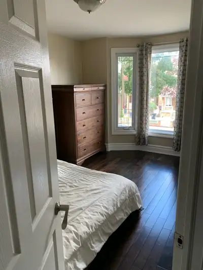 Room for rent in the Bloor and Dufferin area with shared kitchen and bathroom in clean quiet house....