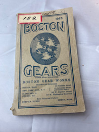 VINTAGE 1923 BOSTON GEAR 194 PAGE POCKET HANDBOOK #M01590