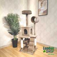 New Cat Tree Tower 133cm Brown