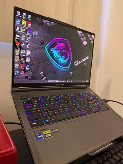 Mercedez x Msi Gaming Laptop Limited Edition, View more