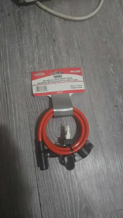 New Wellson Bike Lock with 2 Keys., View more