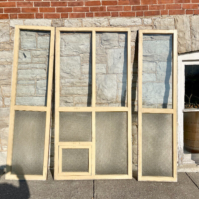 Antique Interior Windows From A Commercial Building in Arts & Collectibles in Napanee - Image 2