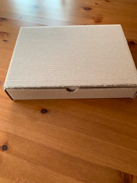 Small new, unused cardboard boxes