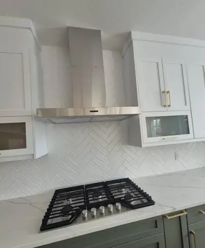 wall mount range hood installation , View more