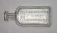 Antique Dorchester N.B. bottle Fairweather