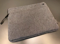 Apple iPad Pro 12.9" sleeve case, fur lined, outer zip pocket