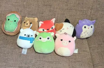 8 Squishmallows Mini - 4 Inch Soft Mini Plush ( Nice Bag), View more