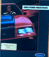 1993 MUSTANG AUTO BROCHURE FOR SALE