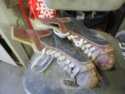 1960s CCM EXTRA MENS HOCKEY SKATES $20 SIZE 11 1/3 SPORTS DECOR, View more