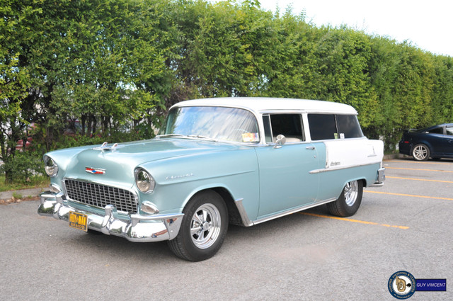 1955 chevrolet 210 wagon dans Autos et camions  à Laval/Rive Nord - Image 3