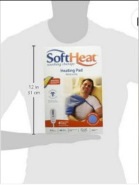 MaxHeat by SoftHeat Heating Pad, Moist or Dry, Deluxe,