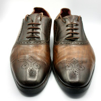 Clarks Travel Well Mens Brown Leather Dress Shoe - $50