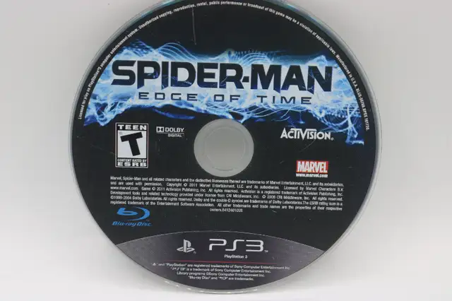 Spider-Man: the Edge of Time for PlayStation 3 (#5380)