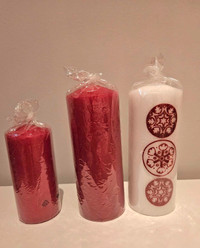 Red & White Candles