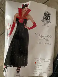 Hollywood devil halloween costume small 4-6