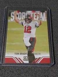 Tom Brady football card 