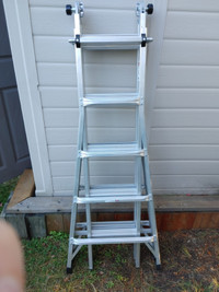 Aluminum Mastercraft Ladder- 21 Foot Grade 1 -250 Lb capacity