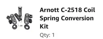 Arnott C-2518 Coil Spring Conversion Kit