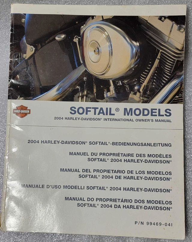 2004 Softtail Harley Davidson Manual in Road in Hamilton - Image 2