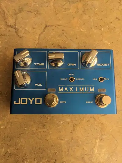 Joyo maximum overdrive guitar pedal, View more