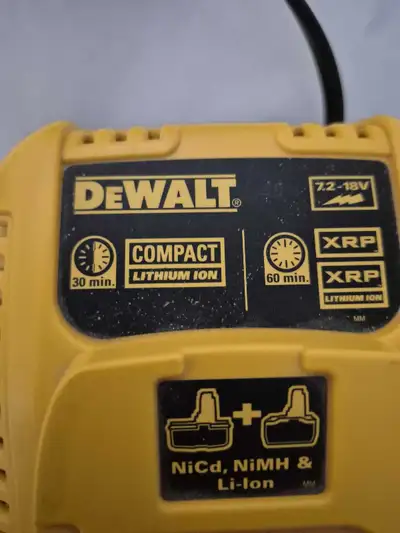 DeWALT fast battery charger DC9310 XPR 7.2-18V 3A universal, View more