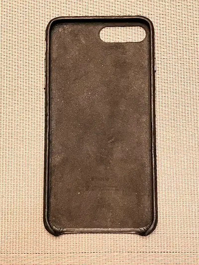 Apple iPhone 8 Plus / 7 Plus Leather Case - Black Address: 4055 Parkside Village Dr Mississauga Movi...