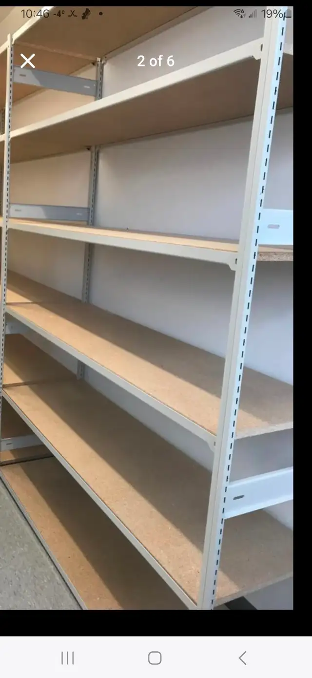 Metal shelving533465145258158082
