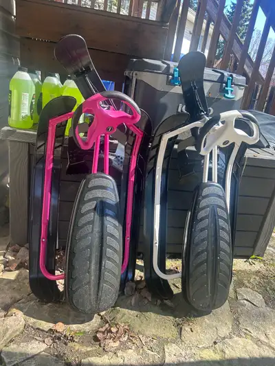 Two Stiga GT Racer Curve snow sleighs , View more