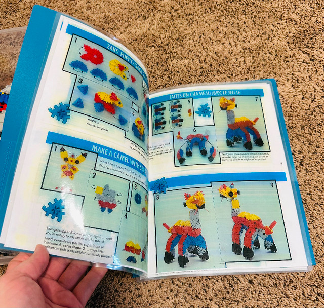 Zaks blocks and instructions book in Toys & Games in Calgary - Image 2