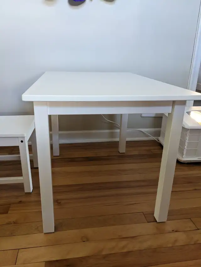 Kids Ikea Sundvik Table and Chair White Children's Set in Desks in Ottawa - Image 6