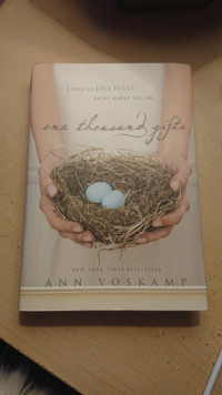 OBO One Thousand Gifts Ann Voskamp NY Times Bestseller 