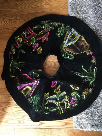 Vintage ** GIRLS * Mexican Circle Skirt * Size 3 or 4, View more