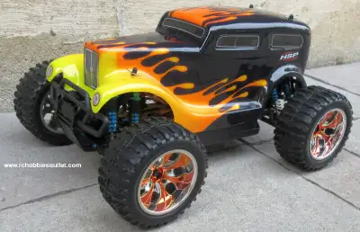 NEW 1/10 PRO BRUSHLESS ELECTRIC RACE RC MONSTER TRUCK The New Pro Version LION RC Truck is a whole n...