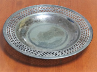 9.5 in. Silver Soldered Collection Plate E. P. N. S.